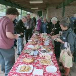 Afternoon tea which was generously provided by members of the Parramatta Hills Group.