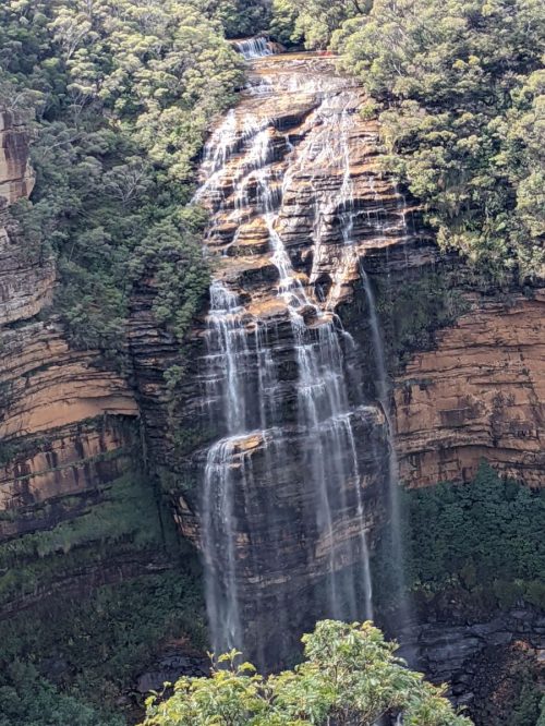 Wentworth Falls.  Image by Chris Lil